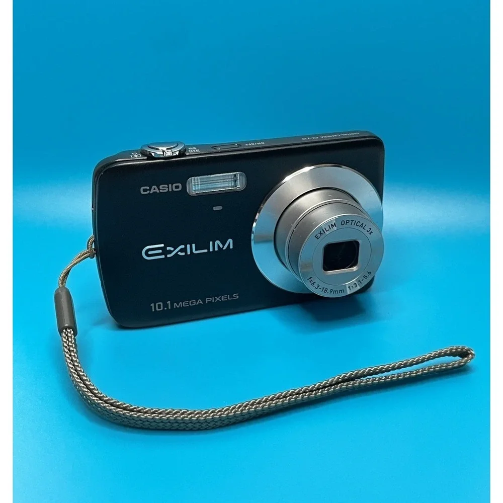 Casio Exilim EX-Z33 Digital Camera10.1MP Tested black English Language 100% work
